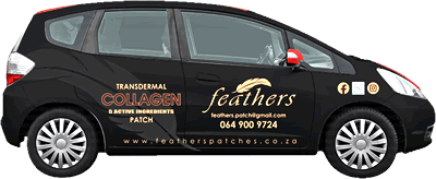 The Feathers promotional car